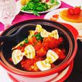 ♪あかりんご♪'s cooksnap of when they made 激烈簡単！圧力鍋で万能手羽元トマト煮.