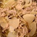 rin0418r24's cooksnap of when they made レンジ時短！豚肉と大根の醤油マヨ炒め.