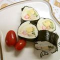 森くまママ's cooksnap of when they made 節分に♪パンで!!恵方巻サンド.