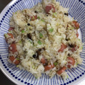 santomo☆'s cooksnap of when they made ネギとソーセージの焼き飯.