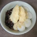 ＊coron＊'s cooksnap of when they made 超簡単☆白玉あんこ抹茶アイスのせ♬.
