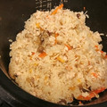 jyokun's cooksnap of when they made 鶏ひき肉ときのこの炊き込みご飯.