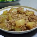 おぽんこ's cooksnap of when they made ご飯がススム　大根のそぼろ味噌煮.