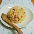 ちえたろう's cooksnap of when they made 香味ペーストレタスチャーハン.