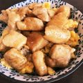 くろんぼぺんぎん's cooksnap of when they made 鳥てりやき丼 簡単お昼ごはんに♪.