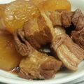 もんタロス's cooksnap of when they made 我が家の大根と豚肉の煮物.