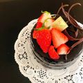 ♡Sayaka's cooksnap of when they made チョコ好きの濃厚ザッハトルテ（15cm）.