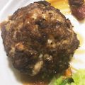しろかく's cooksnap of when they made 黒胡椒香る醤油のハンバーグソース♡.