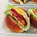コナ子's cooksnap of when they made 朝食✿ロールパンウィンナーサンドウィッチ.