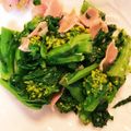 クック3UQU4Q☆'s cooksnap of when they made 菜の花とベーコンのペペロンチーノ風炒め♪.