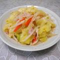 ＠迷子＠'s cooksnap of when they made 余った唐揚げ粉で♪簡単味付けの野菜炒め.