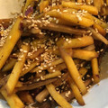 こみさもと's cooksnap of when they made ✨簡単美味✨さつまいもとごぼうの甘辛炒め.