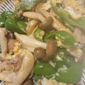 みぽちととしき's cooksnap of when they made めんつゆで簡単！ピーマンと豚肉の卵炒め.