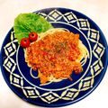おかぶ〜ま's cooksnap of when they made ［お野菜たっぷり ミートソース ］.