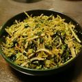 あくびぃー's cooksnap of when they made 【大根葉と おじゃこの炒め物】.