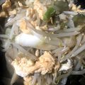 めいちママ＊'s cooksnap of when they made 簡単✿もやしとザーサイと卵の炒めもの.