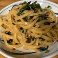 はらこたらこ's cooksnap of when they made １０分で！ツナとほうれん草の焼うどん！.