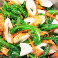 紗桜凜's cooksnap of when they made 菜の花とちくわの和え物.