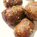 とっぽぎがおちゃん's cooksnap of when they made 肉巻きおにぎり★牛肉編.