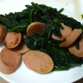 もるむ's cooksnap of when they made お魚ソーセージとほうれん草のポパイ炒め.