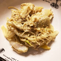ばやし's cooksnap of when they made たらとじゃがいもの醤油マヨ炒め.