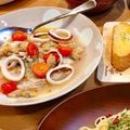 9ma83's cooksnap of when they made 簡単！タラのアクアパッツァ.