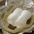 ガメコ's cooksnap of when they made デザート・おやつに☆チョコマシュマロピザ.