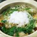 なかじまの妻's cooksnap of when they made 豚肉と水菜のおろしハリハリ鍋.