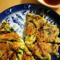 ▽▲まゆ▲▽'s cooksnap of when they made 簡単美味しいニラチヂミ.