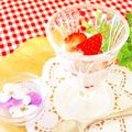 hikarin♪'s cooksnap of when they made 水切りヨーグルトと生クリームのデザート.