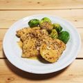 ぎょびょ's cooksnap of when they made 鶏むね肉ソテー★粒マスタードマリネ仕立て.