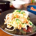kaahochiii's cooksnap of when they made ニラぶたキャベツ.