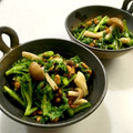 赤ぎん's cooksnap of when they made 菊菜とシメジのねばシャキ納豆あえ♪.
