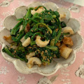 Miporin☆15's cooksnap of when they made ほうれん草とちくわの胡麻和え.