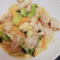 とろけい's cooksnap of when they made 鳥もも肉と青梗菜のふわふわ卵ポン酢炒め.