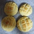 MH1111's cooksnap of when they made おからでさくさくメロンパン.