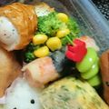 虹色♪︎ちゅーりっぷ's cooksnap of when they made カニカマ磯辺焼き♡.