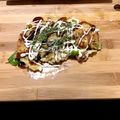 UmechanX's cooksnap of when they made 豚玉 基本のお好み焼き.
