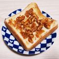 アクセル☆'s cooksnap of when they made 朝はコレ！味噌ピートースト♪.