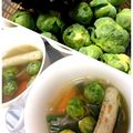ta2o's cooksnap of when they made 芽キャベツスープ.