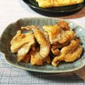 misatona's cooksnap of when they made 鶏皮をカリッと焼いたやーつ.