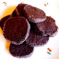 クックBPHBY3☆'s cooksnap of when they made サクッとホロッと簡単チョコクッキー.