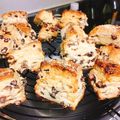 august¨'s cooksnap of when they made 小豆＆パルメザンチーズのスコーン。.