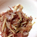 ころんぴ's cooksnap of when they made 簡単！新玉ねぎと新じゃがのコンビーフ炒め.