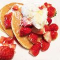 izoopu's cooksnap of when they made いちごのパンケーキ.