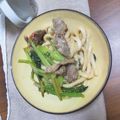 ちゃんもももも's cooksnap of when they made キャベツと明太子の焼きうどん.