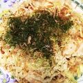 ココナッツoil's cooksnap of when they made お餅とキャベツのお好み焼風～醤油味～.