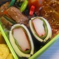 紅葉ｙ's cooksnap of when they made お弁当に♪カニカマ大葉★チーズ巻き.
