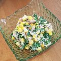 soajaja's cooksnap of when they made 農家直伝❤ニラとコーンとサバ缶のサラダ.