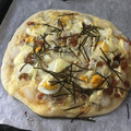ありあ～の's cooksnap of when they made お気軽ピザ4種 てりやき、トマト、しらす.